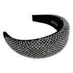 Prada Visual Crystal Headband TU Black — view 3