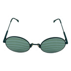 Fendi Round Frame Eyewear Sunglasses 53 22 Green — view 5