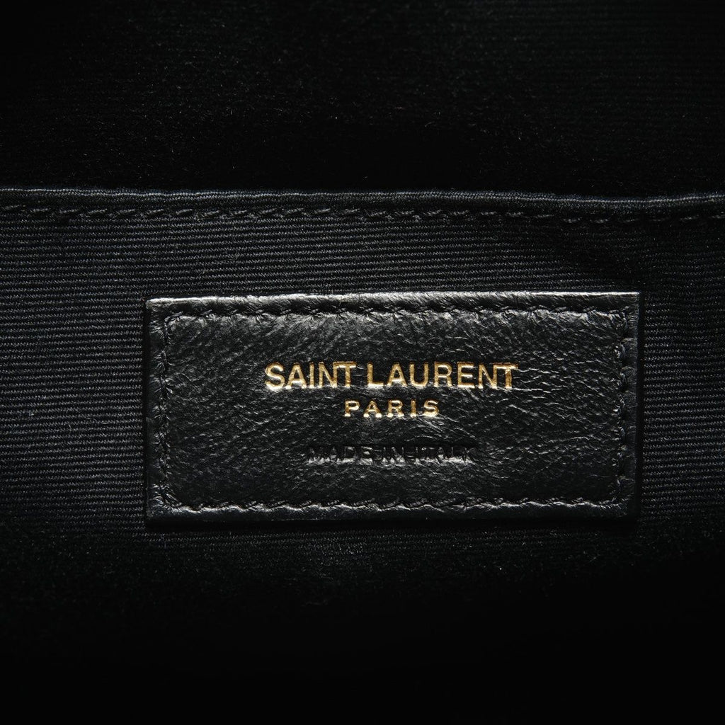 Saint Laurent Yves Shoulder Bag Quilted Gold — view 9