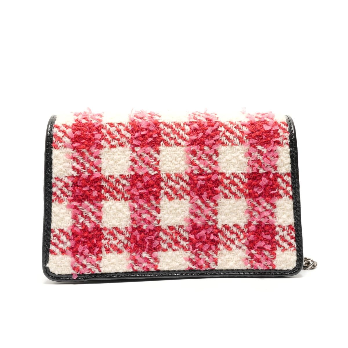 Gucci Shoulder Bag Dionysus GG Tweed Silver — view 2