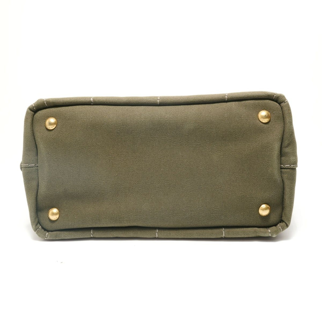 Prada Handbag Canapa Khaki — view 7