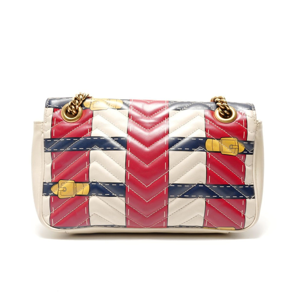 Gucci Shoulder Bag GG Marmont Belt Print — view 2