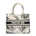 Dior Tote Book Small Jacquard Canvas
