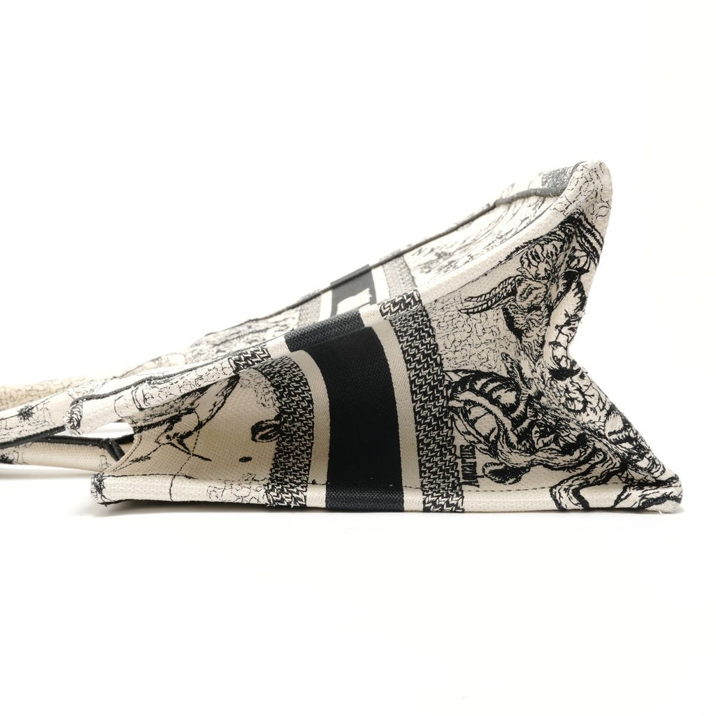 Dior Tote Book Small Jacquard Canvas — view 3