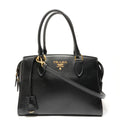 Prada Shoulder Bag Logo Jacquard 2-Way