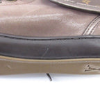 Louis Vuitton Line Monogram Sneakers High Cut Leather Brown — view 8