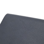 Hermes Toutenmain Passport Case Cover Veau Gray Leather Blue Nuit Navy — view 4