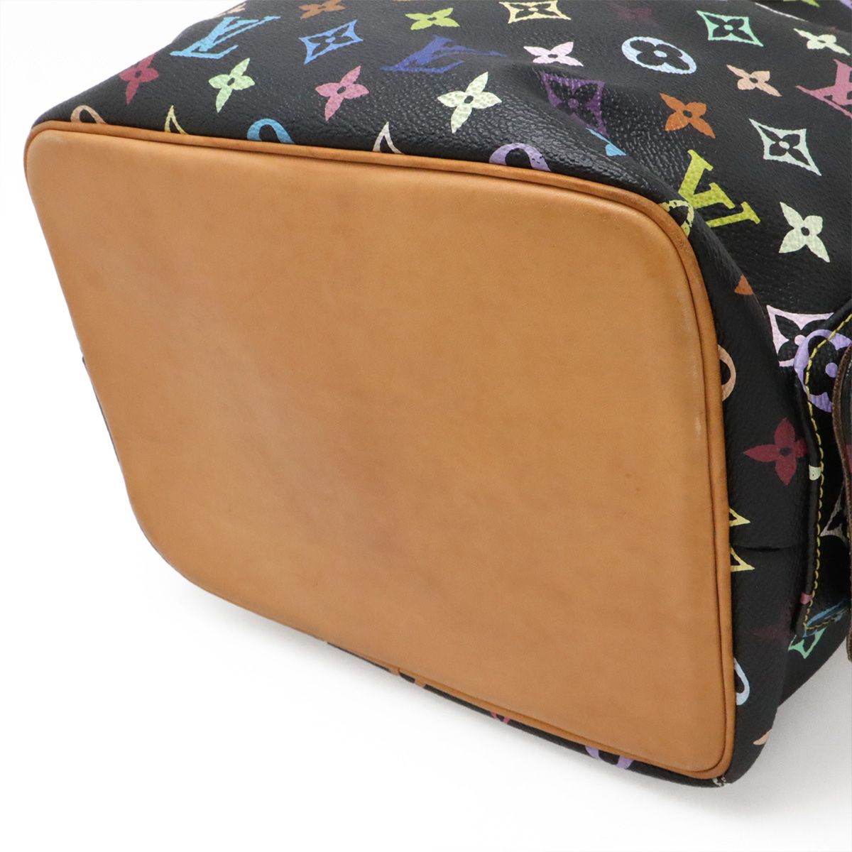 Louis Vuitton Monogram Multicolor Petit Noe Shoulder Bag Semi Noir Black — view 3