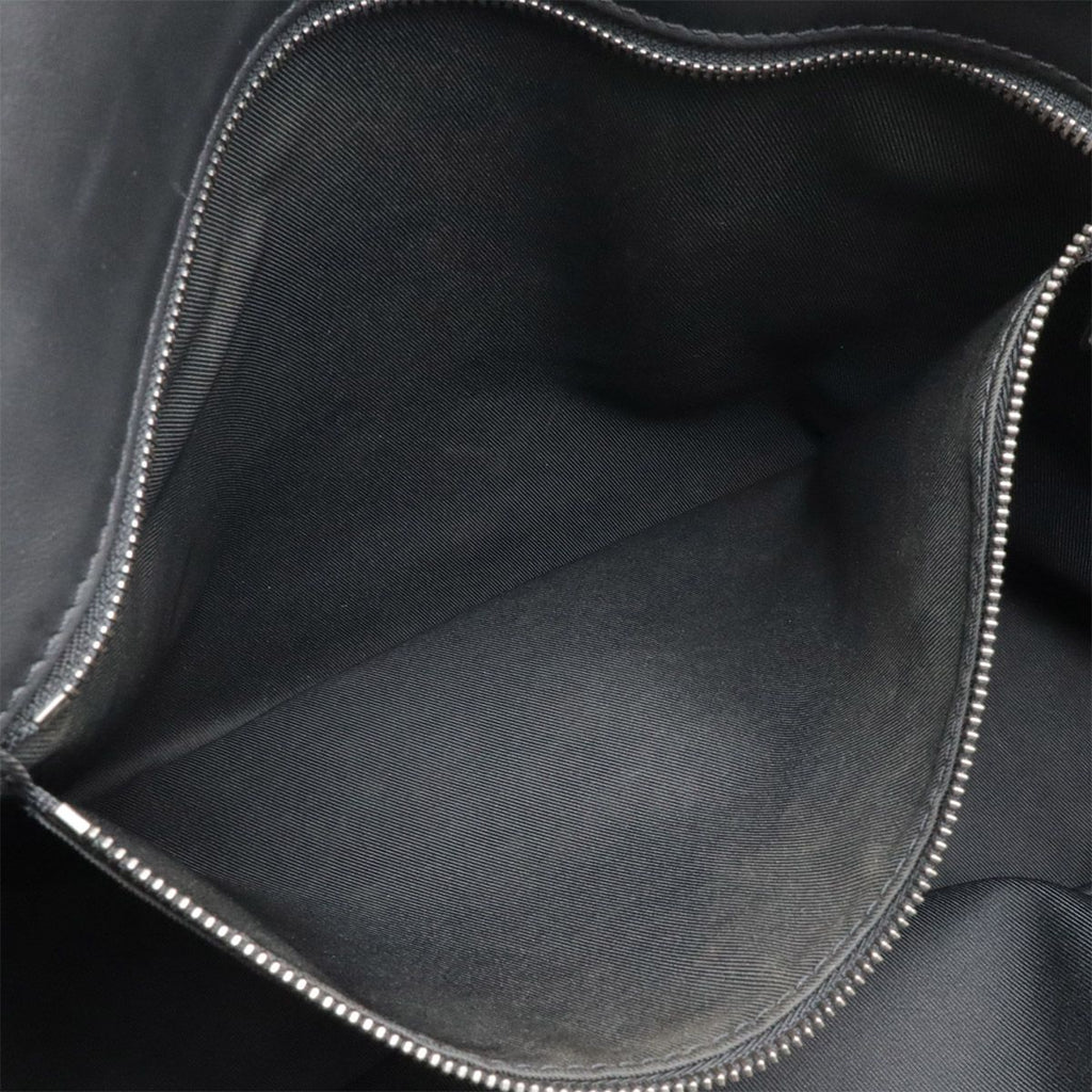 Louis Vuitton Damier Infini Cabas Voyage Tote Shoulder Bag Leather Onyx Black — view 9
