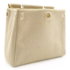Hermes Herbag PM 2-Way Shoulder Bag Toile Officier GM Black Brown Beige — view 9