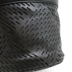 Bottega Veneta Drawstring Bucket Bag Crossbody Leather Black — view 9