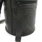 Bottega Veneta Drawstring Bucket Bag Crossbody Leather Black — view 8