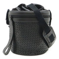 Bottega Veneta Drawstring Bucket Bag Crossbody Leather Black