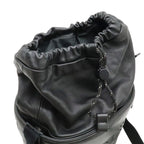 Bottega Veneta Drawstring Bucket Bag Crossbody Leather Black — view 5