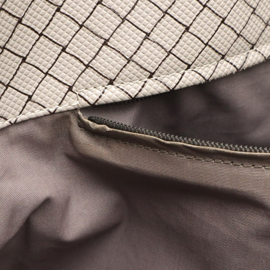 Bottega Veneta Marco Polo Tote Shoulder Bag Light Gray Judah Brown — view 8