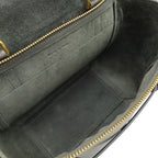 Celine Belt Bag Nano 2-Way Crossbody Leather Gray Gold — view 8