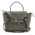 Celine Belt Bag Nano 2-Way Crossbody Leather Gray Gold