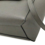 Celine Belt Bag Nano 2-Way Crossbody Leather Gray Gold — view 3