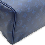 Louis Vuitton Taigarama Dopp Kit Clutch Handbag Cobalt Blue — view 3