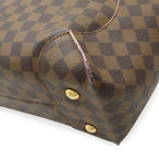 Louis Vuitton Damier Kaisa Hobo Shoulder Bag Rose Velours — view 3
