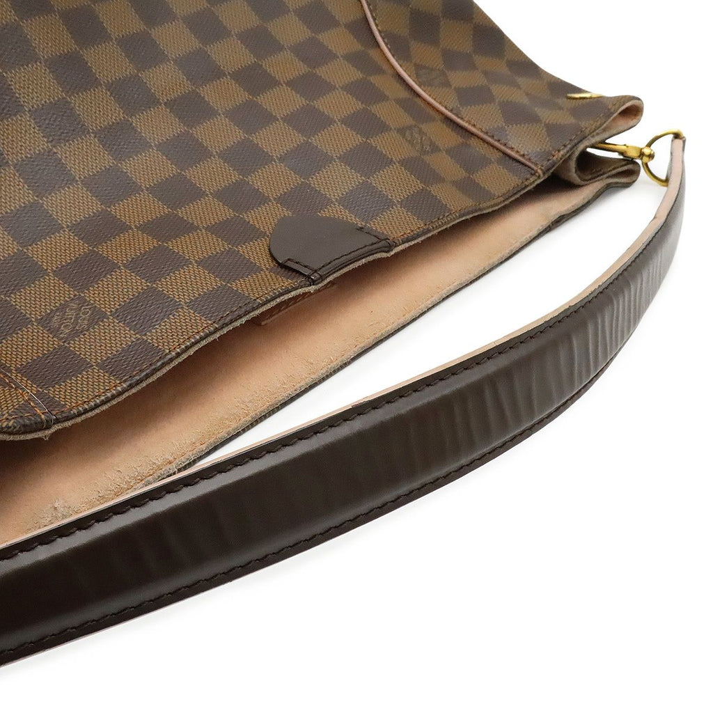 Louis Vuitton Damier Kaisa Hobo Shoulder Bag Rose Velours — view 4