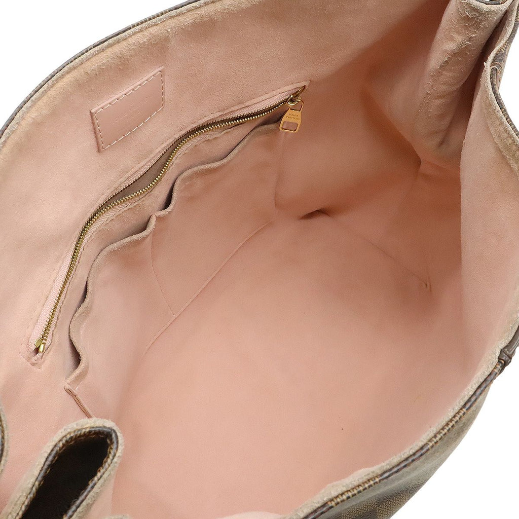 Louis Vuitton Damier Kaisa Hobo Shoulder Bag Rose Velours — view 6