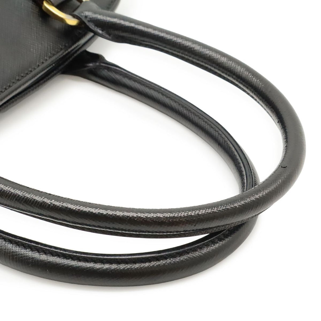 Prada Triangle Logo 2-Way Shoulder Bag Crossbody Dome — view 4