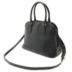 Prada Triangle Logo 2-Way Shoulder Bag Crossbody Dome — view 2