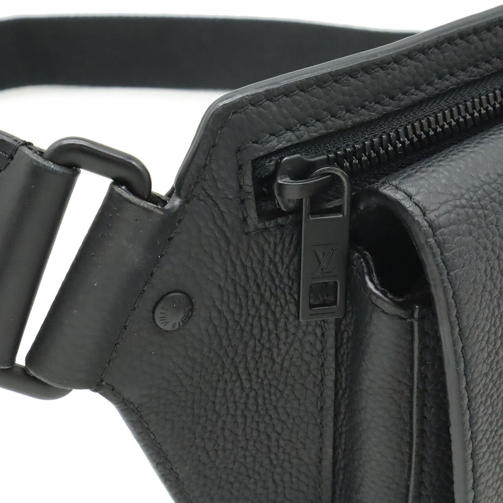 Louis Vuitton LV Aerogram Takeoff Sling Bum Bag Noir Black — view 6