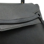 Celine Belt Bag Micro 2-Way Crossbody Leather Black Gold — view 9