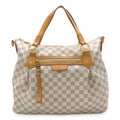 Louis Vuitton Damier Azur Ivora MM Tote Gold
