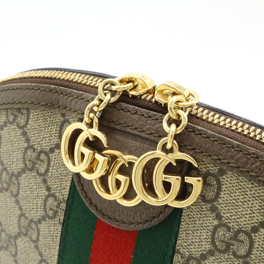 Gucci Ophidia Small Shoulder Bag GG Supreme Sherry Line Pochette Crossbody — view 7