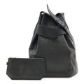 Louis Vuitton Epi Sac Depot Shoulder Bag Semi Noir Black
