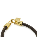Louis Vuitton Monogram Bracelet Luck It Charm Gold — view 4
