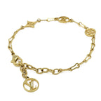 Louis Vuitton Bracelet Forever Young LV Circle Monogram Flower Gold Plated — view 2