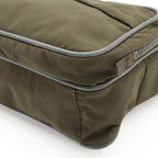 Prada Sports Line Shoulder Bag Crossbody Nylon Khaki Gray Silver — view 3
