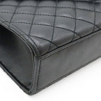 Saint Laurent Paris YSL Classic Monogram Satchel Chain Shoulder Bag Quilted — view 3