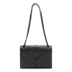 Saint Laurent Paris YSL Classic Monogram Satchel Chain Shoulder Bag Quilted