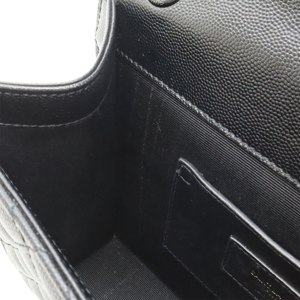 Saint Laurent Paris YSL Classic Monogram Satchel Chain Shoulder Bag Quilted — view 7