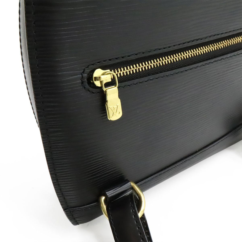 Louis Vuitton Epi Mabillon Backpack Shoulder Bag Leather Noir Black — view 8