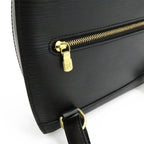 Louis Vuitton Epi Mabillon Backpack Shoulder Bag Leather Noir Black — view 8