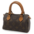 Louis Vuitton Monogram Mini Speedy Mini Bag Pouch Case — view 2