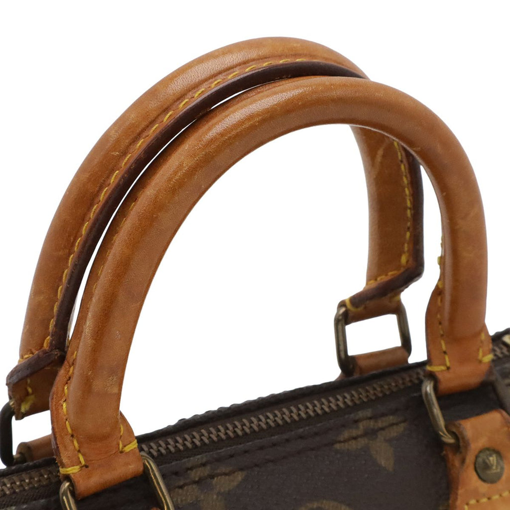 Louis Vuitton Monogram Mini Speedy Mini Bag Pouch Case — view 5