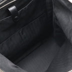 Loewe Goya Backpack Calfskin Leather Mocha Brown Gray Black Silver — view 7