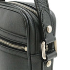 Louis Vuitton Taiga Dimitri Shoulder Bag Crossbody Leather Ardoise Black Silver — view 4