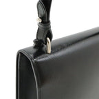 Prada Shoulder Bag Pochette Crossbody 2-Way Clutch Enamel Patent Leather Nero — view 4