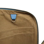 Louis Vuitton Pdv Porte Documents Voyage Briefcase Business Purse Leather Blue — view 8