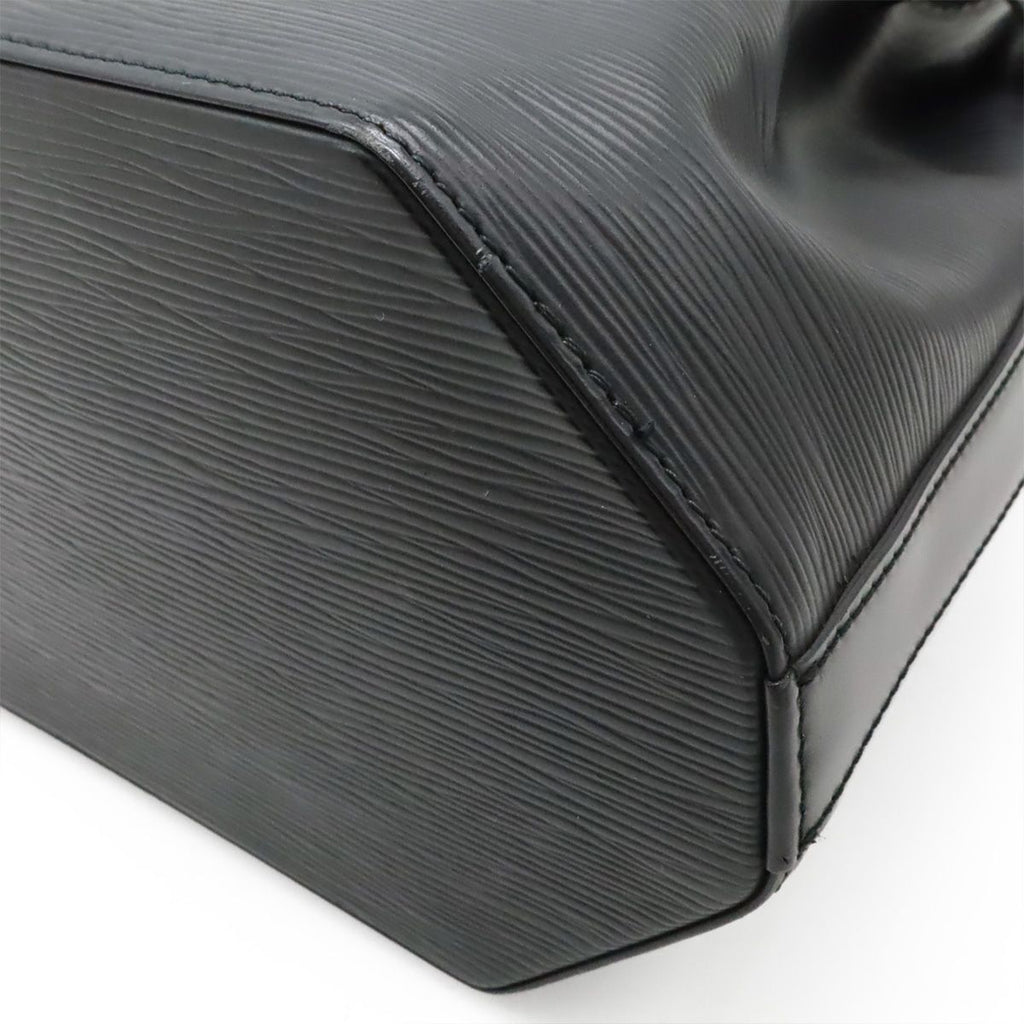Louis Vuitton Epi Sac Depot PM Shoulder Bag Leather Noir Black — view 3