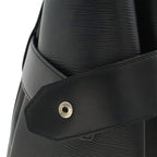Louis Vuitton Epi Sac Depot PM Shoulder Bag Leather Noir Black — view 8