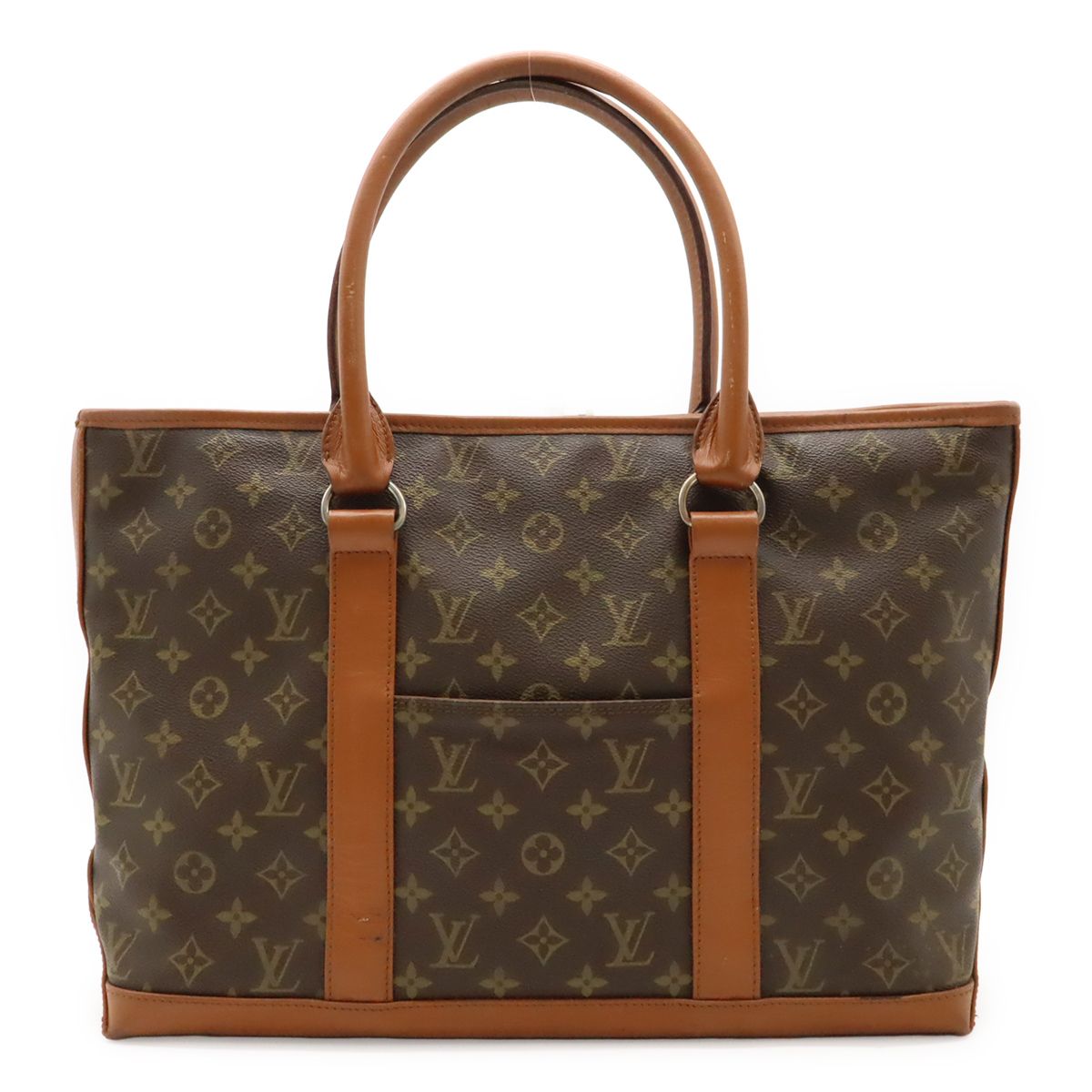 Louis Vuitton Monogram Weekend PM Tote Large Shoulder Bag